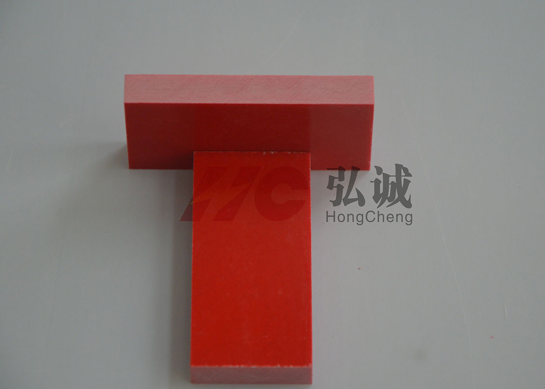 빨간 GPO3 섬유유리 장 적용되는 변압기 정상 - 덮개와 밑바닥 덮개